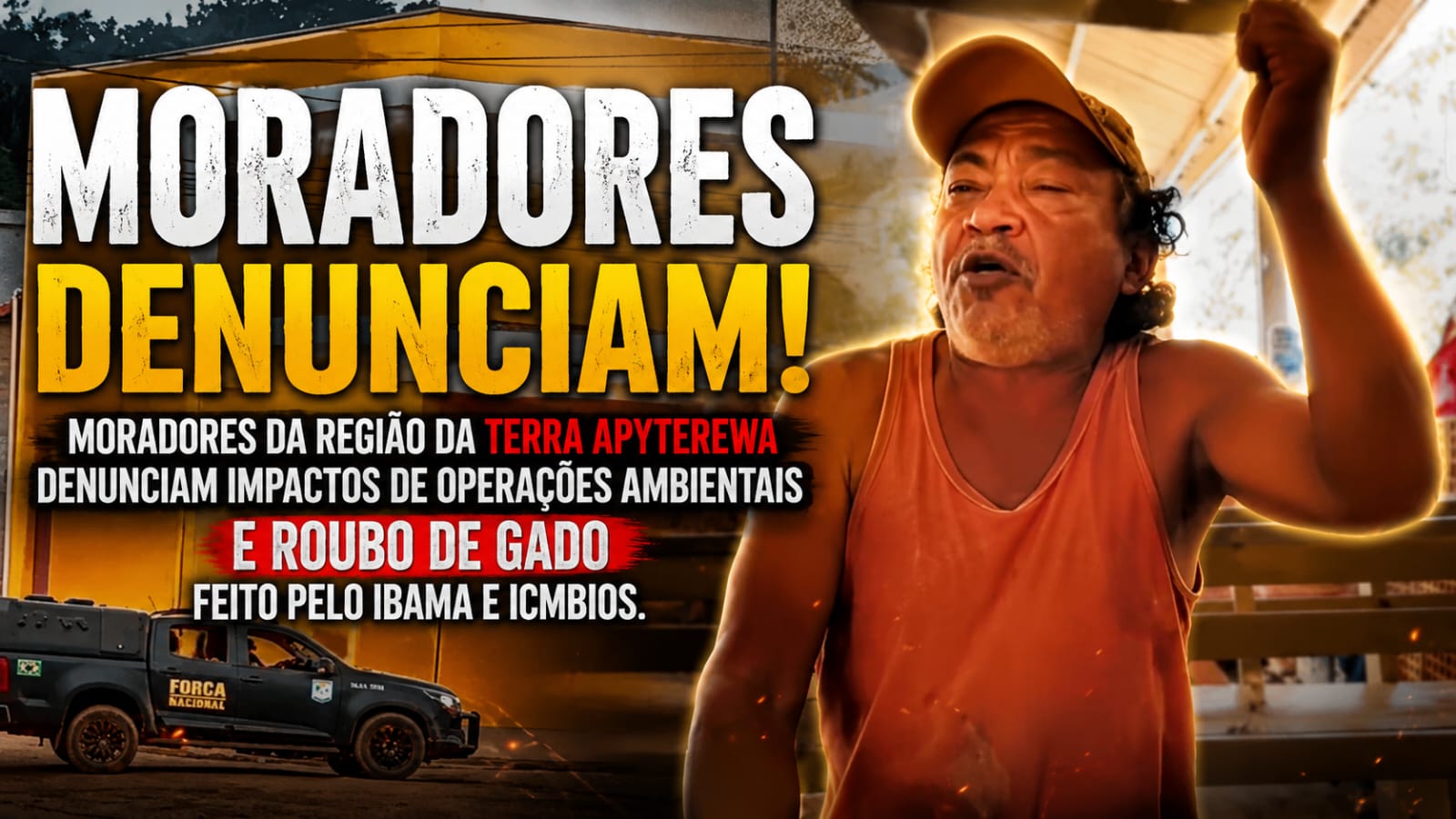 Moradores da região da Terra Indígena Apyterewa denunciam impactos de operações ambientais e cobram diálogo das autoridades.